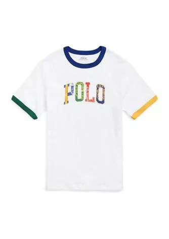 商品Ralph Lauren|Lauren Childrenswear Boys 8 20 Logo Cotton Jersey T Shirt,价格¥148,第1张图片