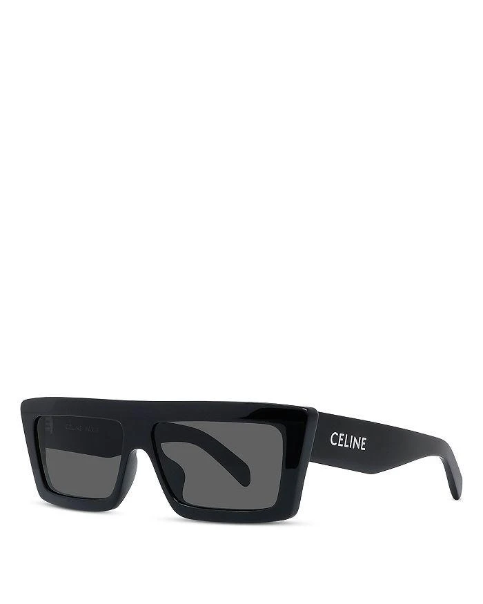 商品Celine|Monochroms Rectangular Sunglasses, 57mm,价格¥3159,第1张图片