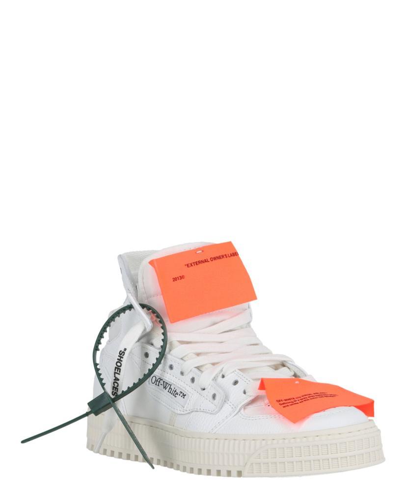 商品Off-White|Off-Court 3.0 Leather High Top Sneakers,价格¥4148-¥4291,第4张图片详细描述