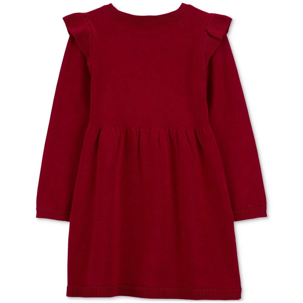 商品Carter's|Toddler Girls Cotton Sweater Dress,价格¥314,第2张图片详细描述
