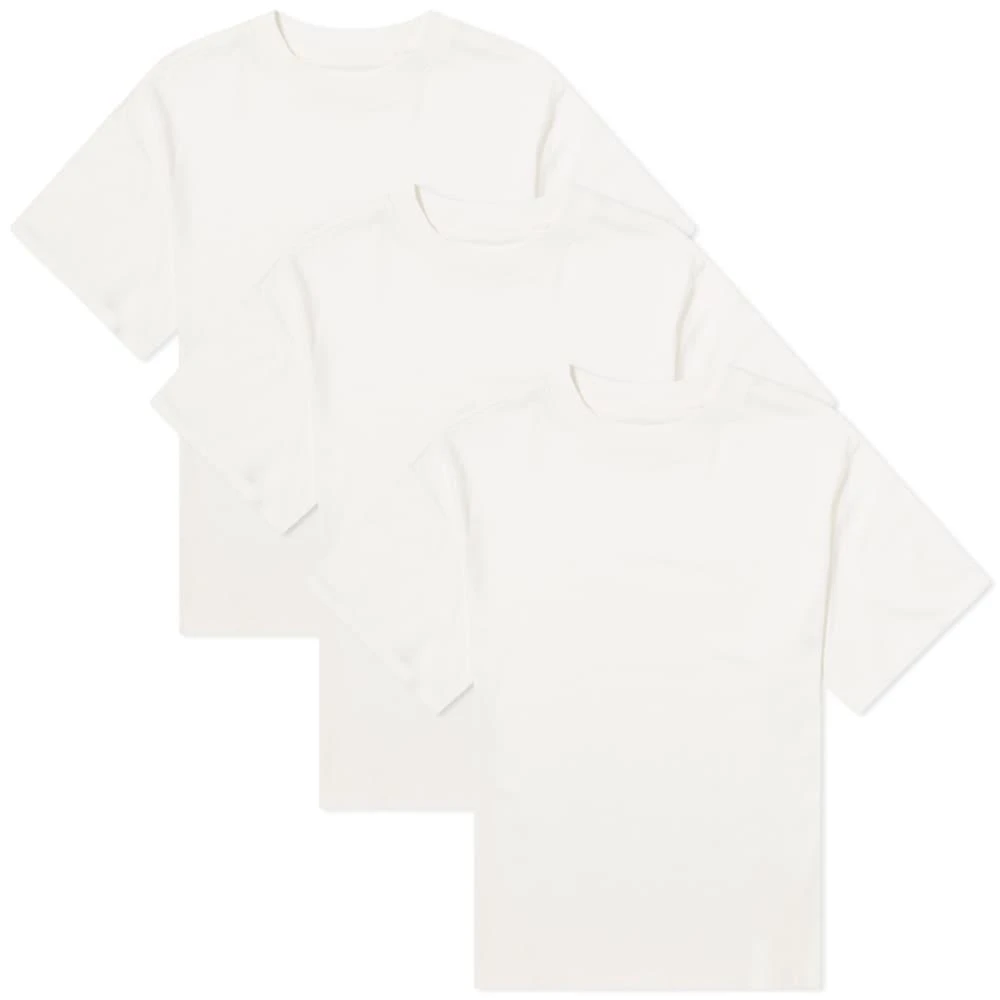 商品Essentials|Fear of God ESSENTIALS Tee - 3 Pack - Blanc De Blanc,价格¥952,第1张图片