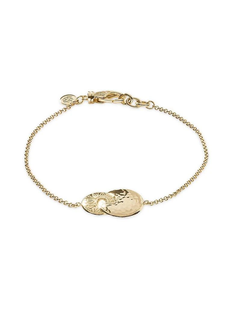 商品John Hardy|Radial 18K Gold Hammered Rolo Chain Bracelet,价格¥14925,第1张图片