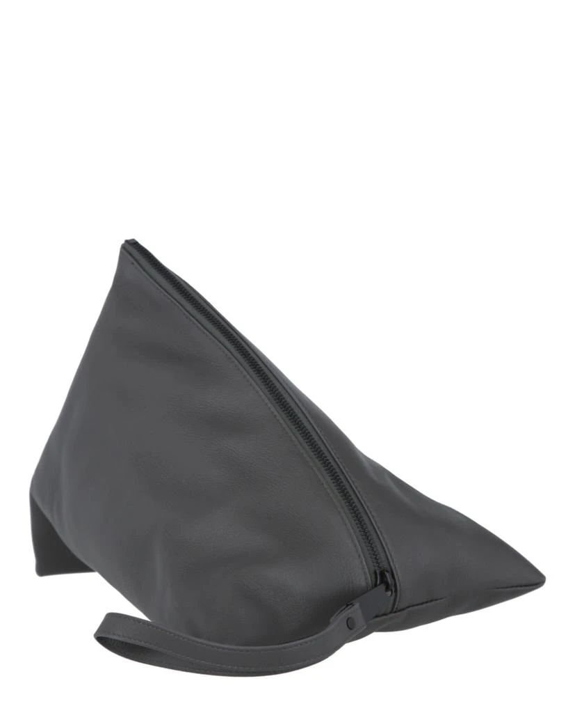 商品Bottega Veneta|Triangle Shaped Leather Clutch,价格¥2173,第2张图片详细描述