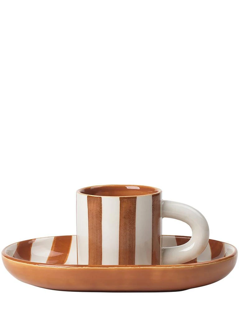 商品Ferm Living|Milu Hand-painted Porcelain Snack Set,价格¥500,第1张图片