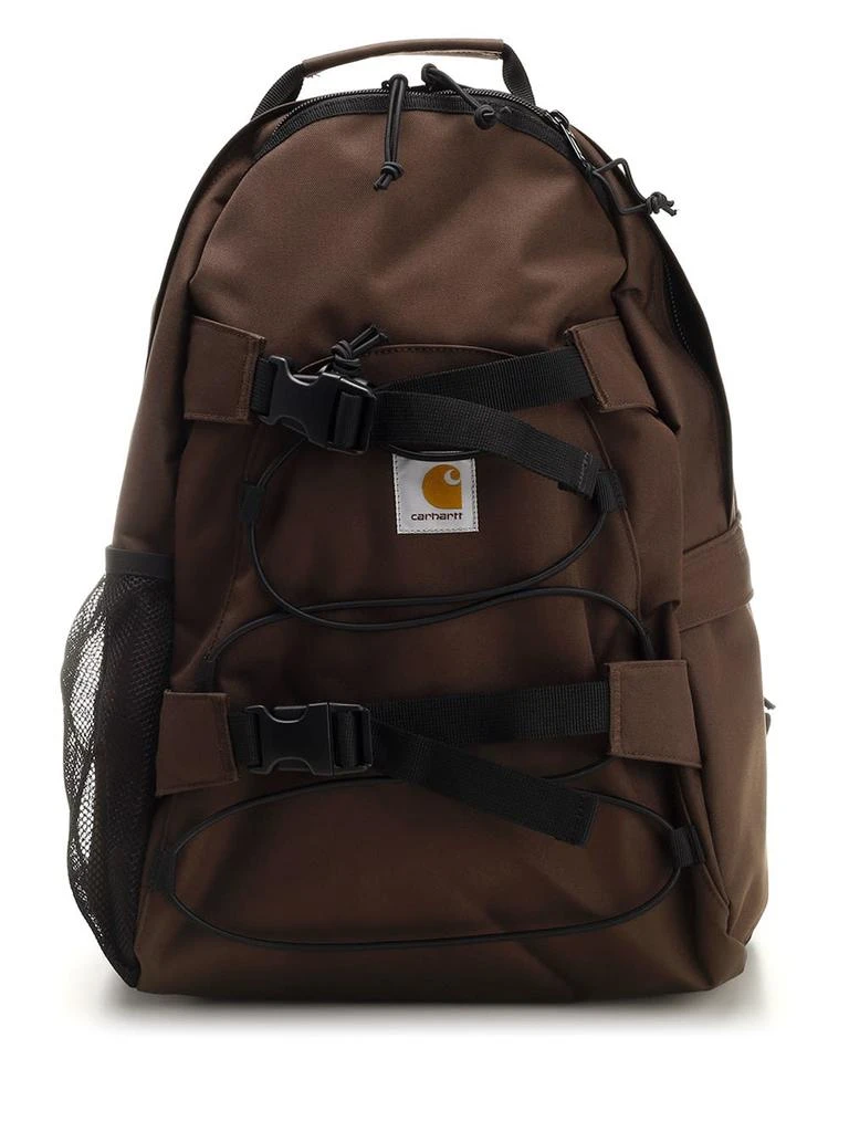 商品Carhartt|Brown Nylon kickflip Backpack,价格¥941,第1张图片