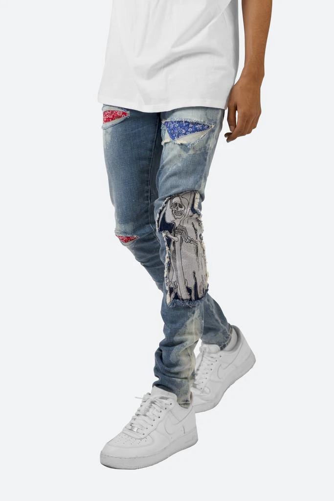 商品MNML|X161 Skinny Denim - Blue,价格¥227,第2张图片详细描述