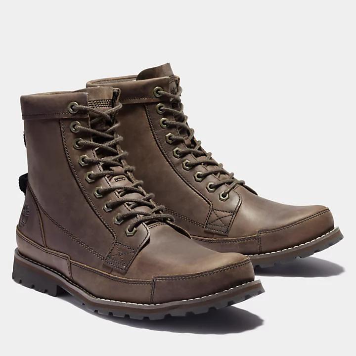 商品Timberland|Earthkeepers 6 Inch Boot for Men in Dark Brown,价格¥1410,第6张图片详细描述