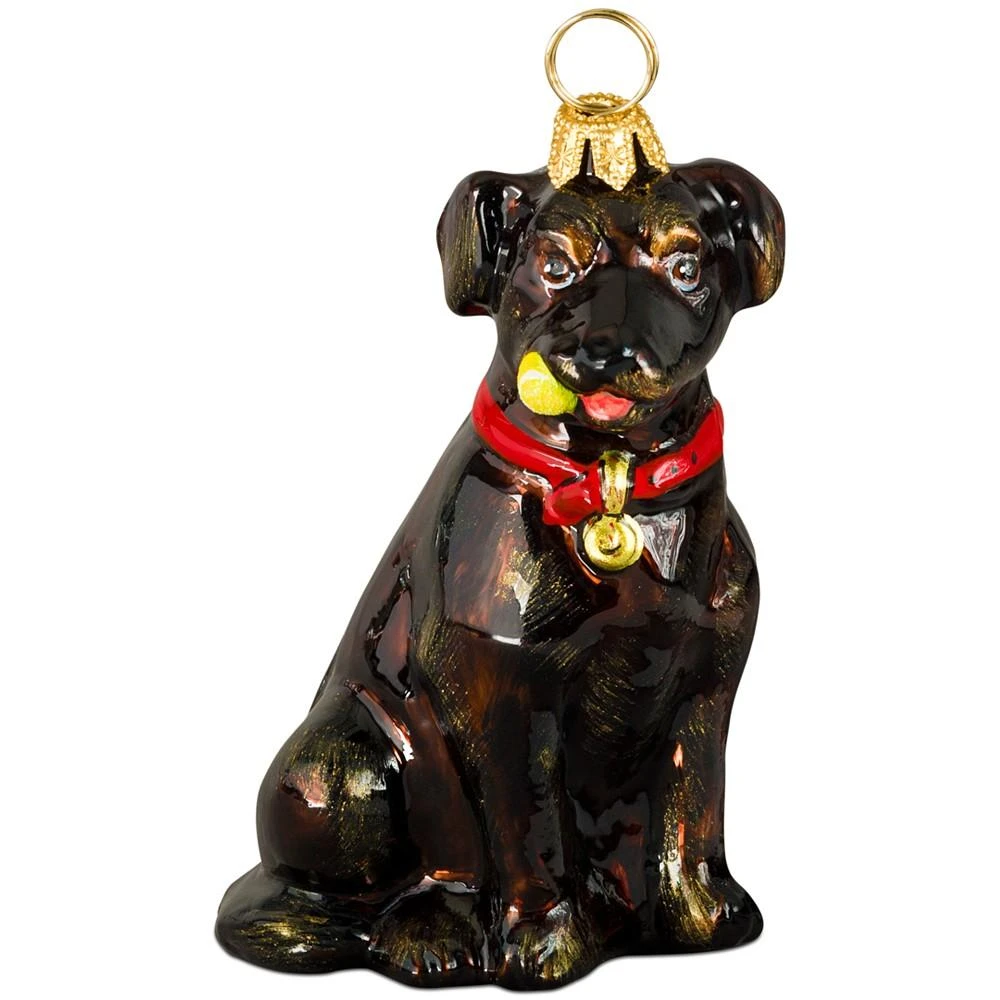 商品Joy to the World|Lab with Tennis Ball Ornament,价格¥335,第1张图片