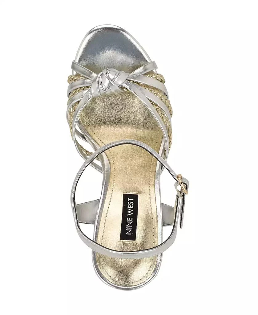 商品Nine West|Women's Waser Strappy Platform Stiletto Sandals,价格¥438,第4张图片详细描述