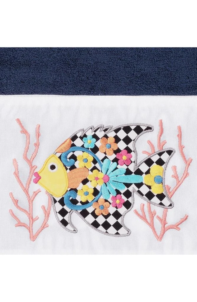 商品Linum Home Textiles|Feliz Embellished Bath Towel - Midnight Blue,价格¥302,第1张图片