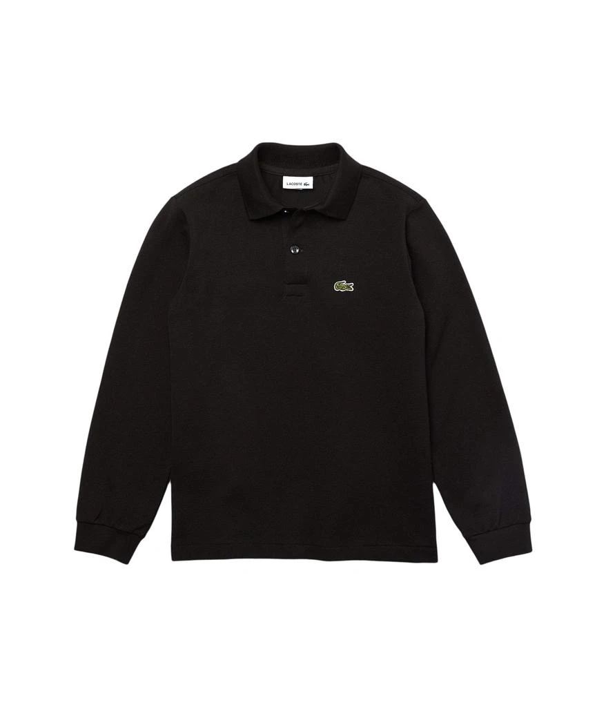 商品Lacoste|Long Sleeve Classic Pique Polo (Infant/Toddler/Little Kids/Big Kids),价格¥390,第1张图片