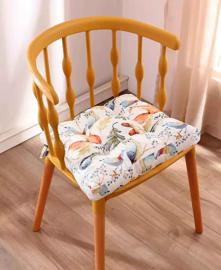 商品Greenland Home Fashions|Willow Triple-Cushioned Chair Pad, 18" x 18",价格¥192,第2张图片详细描述