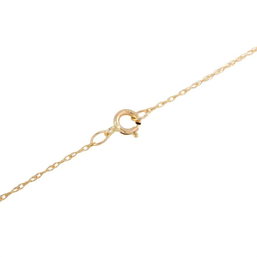 商品LB Exclusive|14K Yellow Gold Diamond and Ruby Pendant Necklace,价格¥3727,第3张图片详细描述