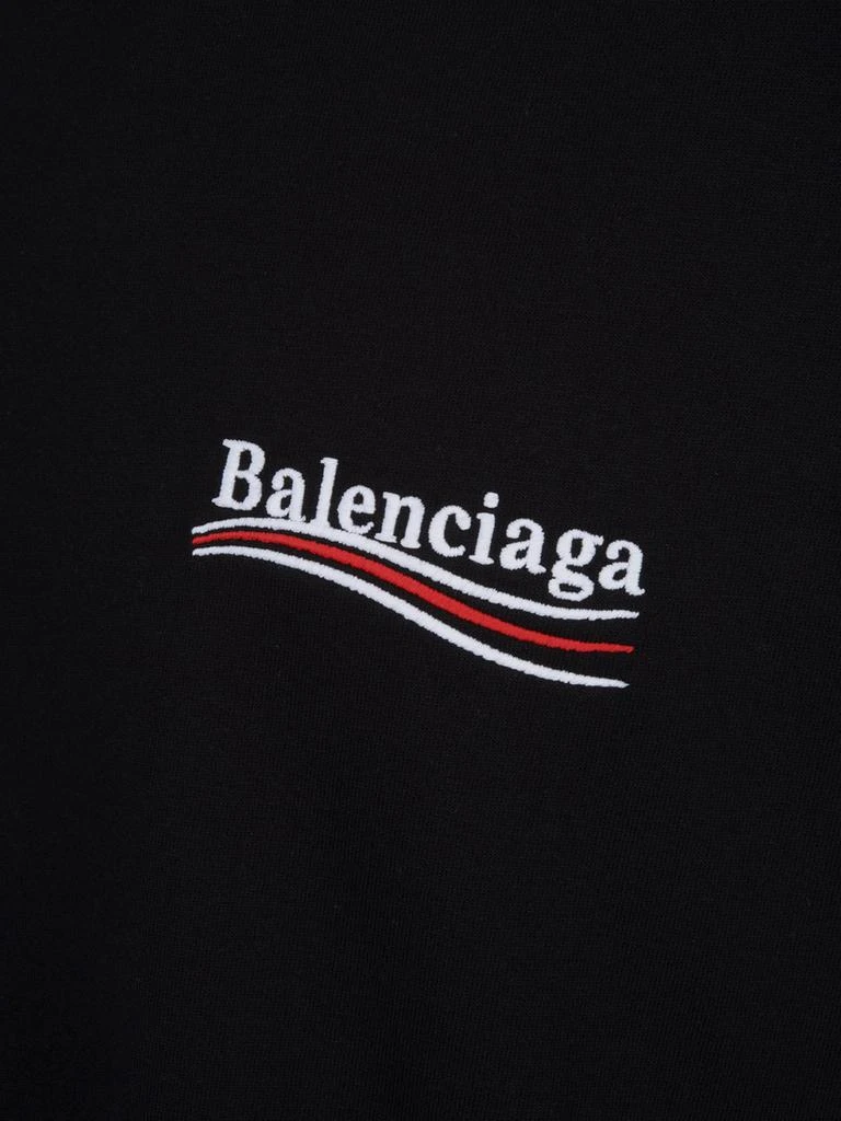 商品Balenciaga|Balenciaga Political Campaign Logo Printed Crewneck T-Shirt,价格¥3626-¥5262,第3张图片详细描述