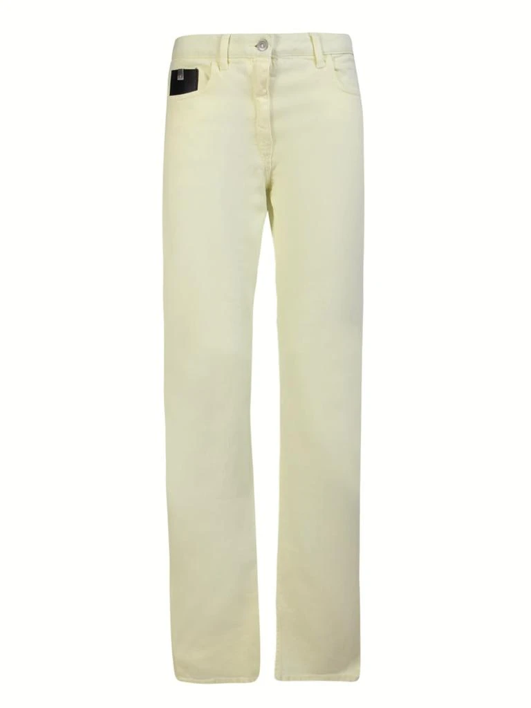 商品1017 ALYX 9SM|1017 ALYX 9SM High-waisted Skinny Jeans Light Yellow,价格¥1828,第1张图片