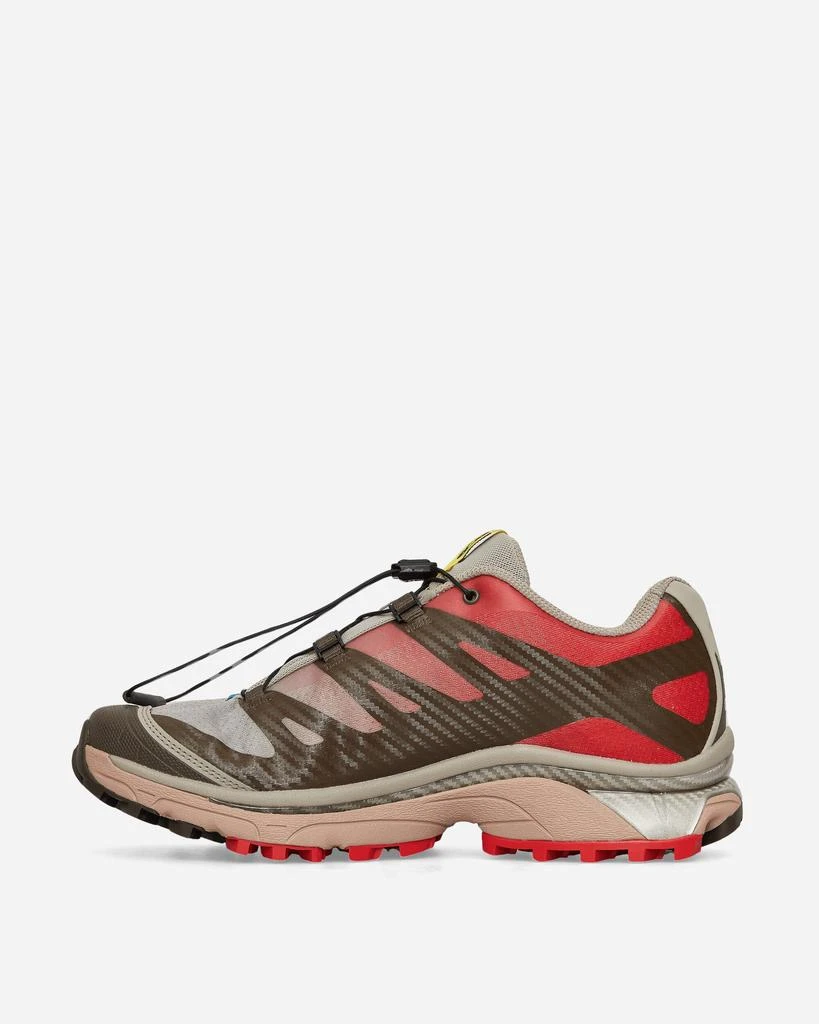 商品Salomon|XT-4 OG Sneakers Wren / Vintage Khaki / Aurora Red,价格¥929,第3张图片详细描述