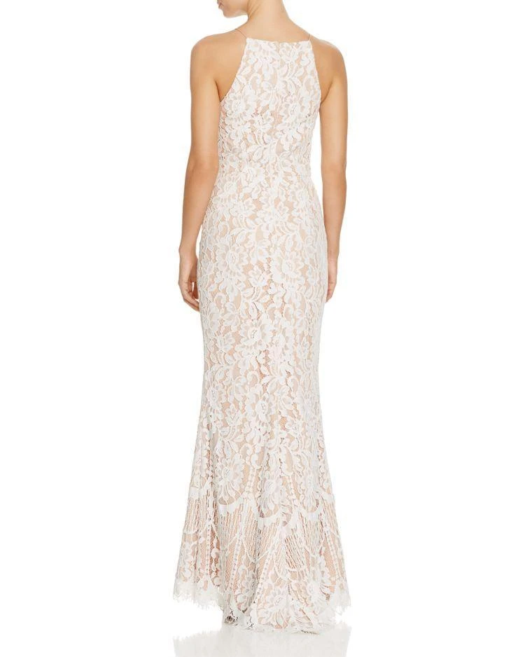 商品Jarlo|Lace Fit-and-Flare Gown ,价格¥1023,第2张图片详细描述