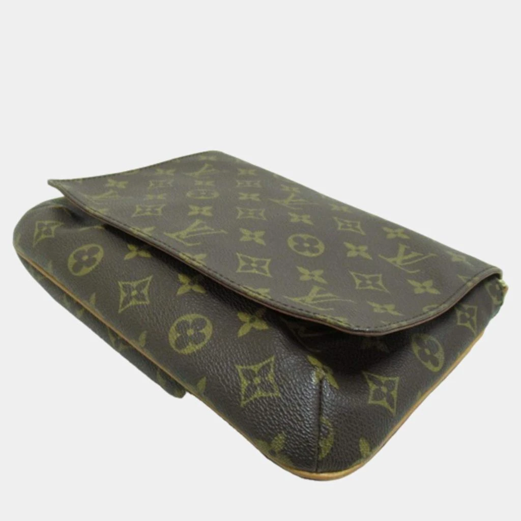 商品[二手商品] Louis Vuitton|Louis Vuitton Brown Canvas Monogram Musette Tango Long Strap Crossbody Bag,价格¥8195,第4张图片详细描述