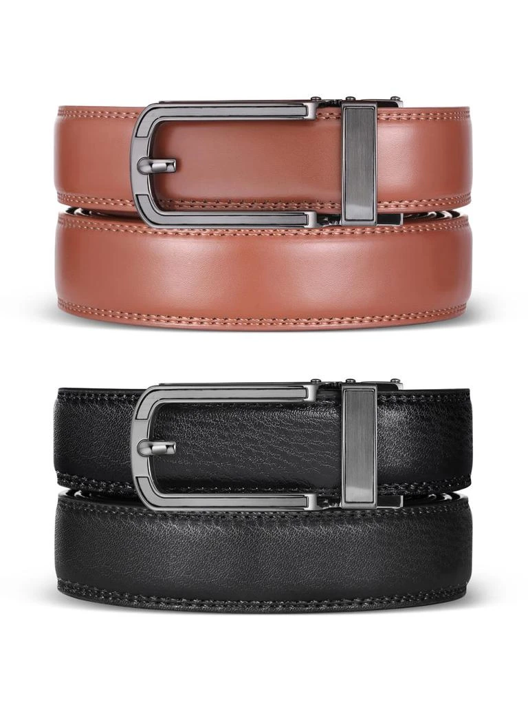 Classic Buckle Leather Linxx Ratchet Belt 商品