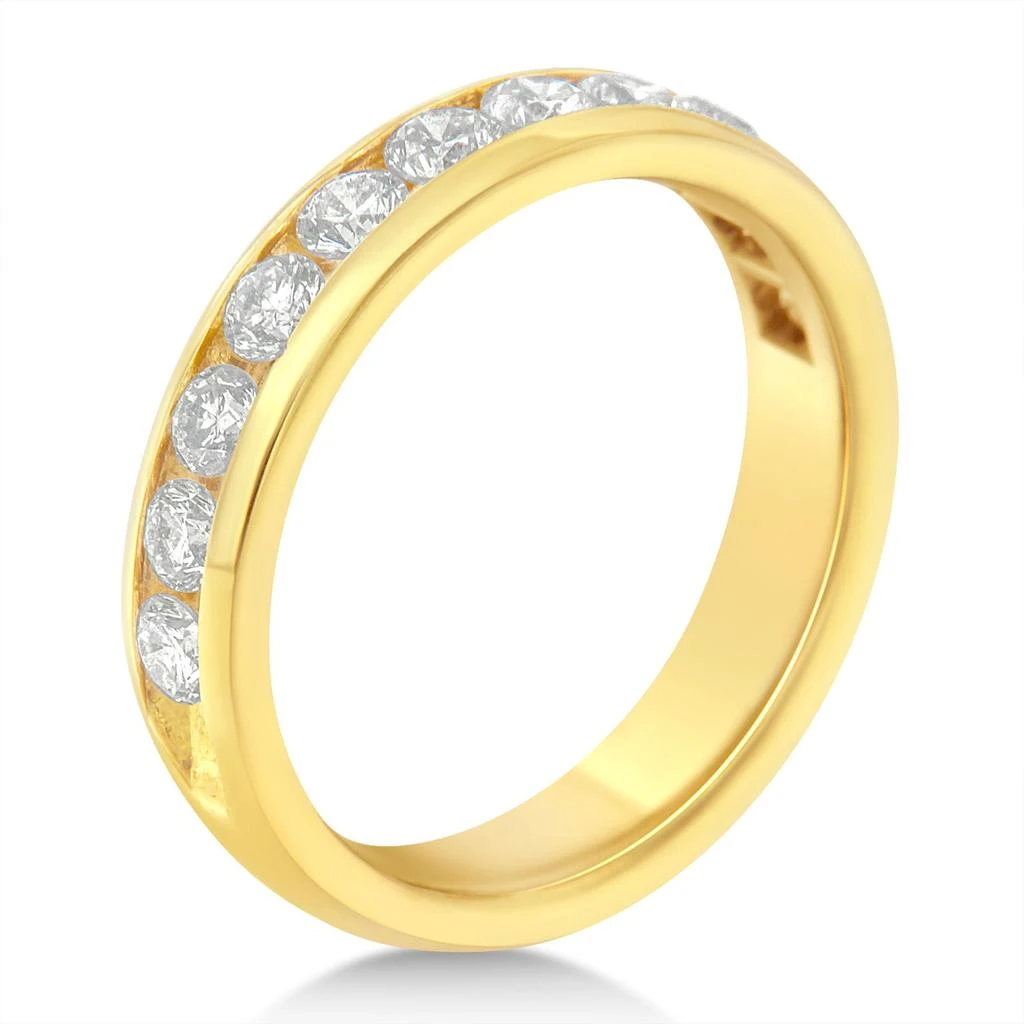 商品Haus of Brilliance|18K Yellow Gold Diamond Wedding Band Ring,价格¥24373,第4张图片详细描述