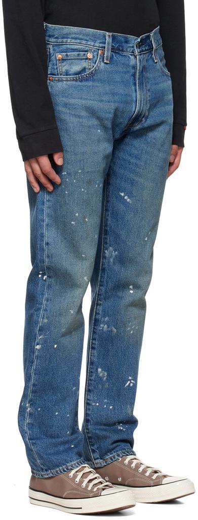 商品Levi's|Blue 551 Z Authentic Straight Jeans,价格¥459,第4张图片详细描述