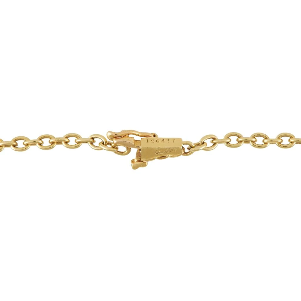 商品[二手商品] Cartier|Cartier 18K Yellow Gold Diamond Pendant Necklace,价格¥15553,第3张图片详细描述