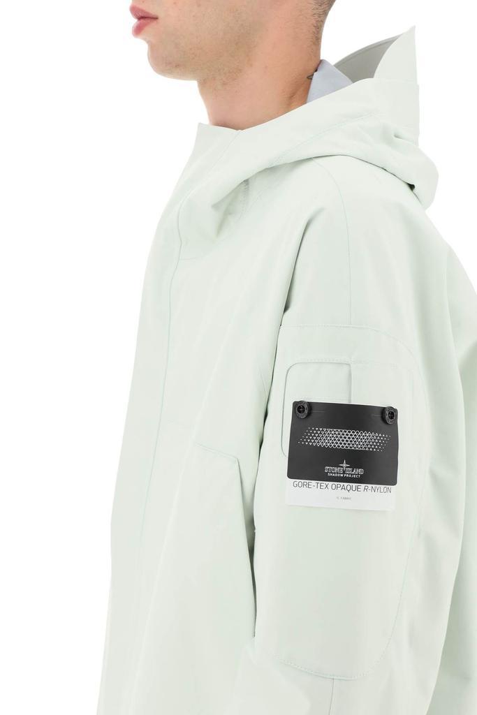 商品Stone Island|SHORT PARKA IN GORE-TEX OPAQUE R-NYLON,价格¥7931,第7张图片详细描述