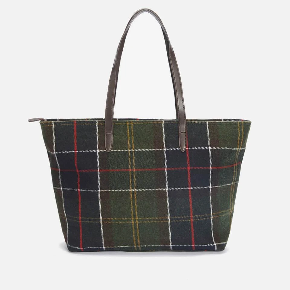 商品Barbour|Barbour Women's Witford Tartan Tote Bag - Classic,价格¥516,第3张图片详细描述