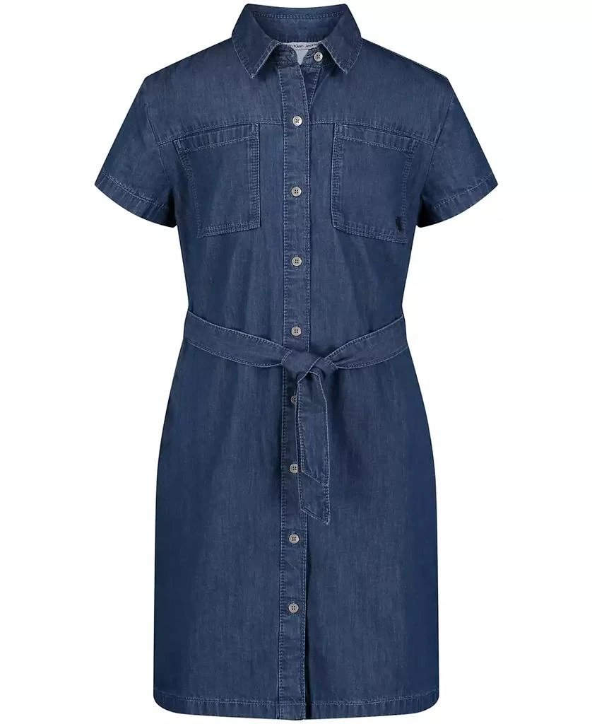 商品Calvin Klein|Big Girl Everyday Shirtdress,价格¥151,第2张图片详细描述