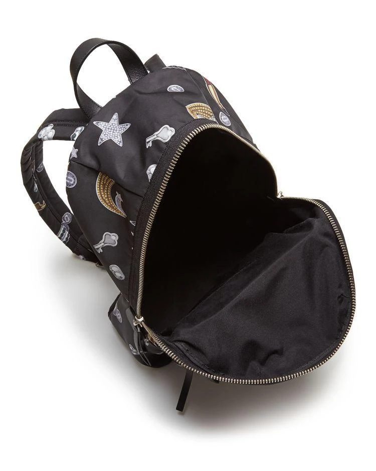 商品Marc Jacobs|Biker Tossed Charms Print Nylon Backpack,价格¥841,第3张图片详细描述