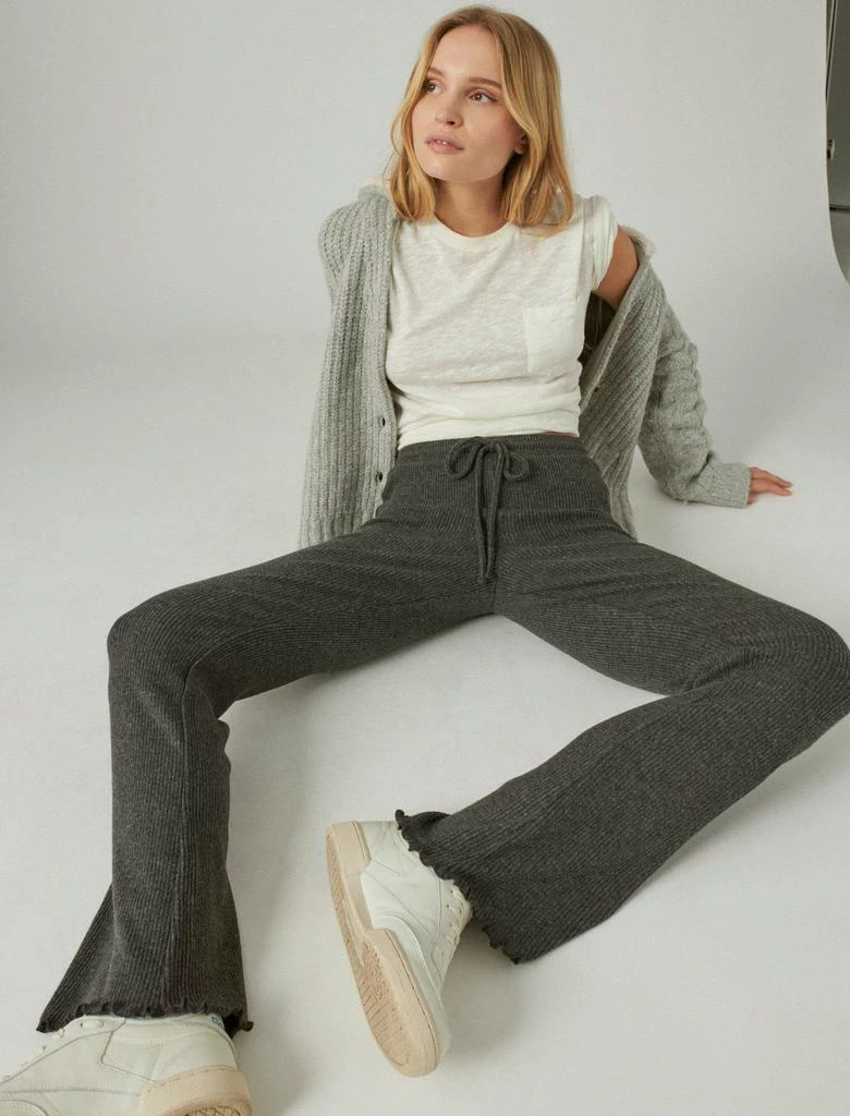 商品Lucky Brand|Lucky Brand Women's Cloud Rib Flare Pant,价格¥161,第1张图片