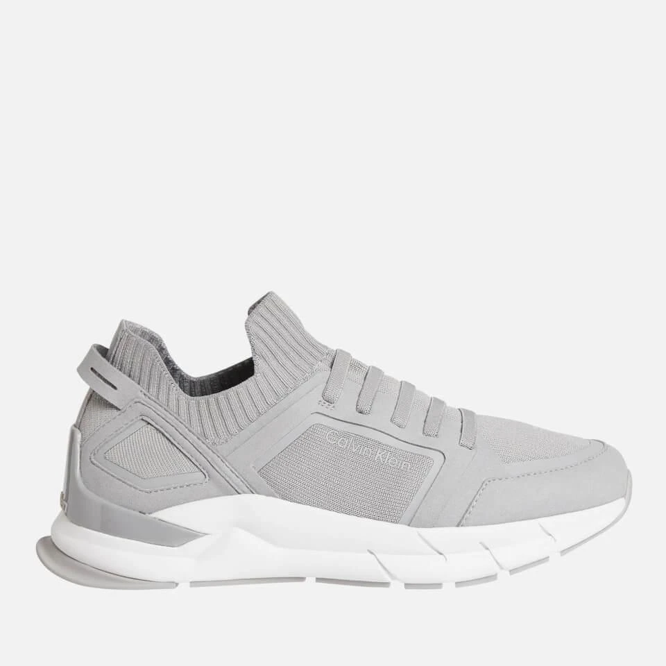 商品Calvin Klein|CALVIN KLEIN RIBBED-KNIT RUNNING TRAINERS,价格¥482,第1张图片