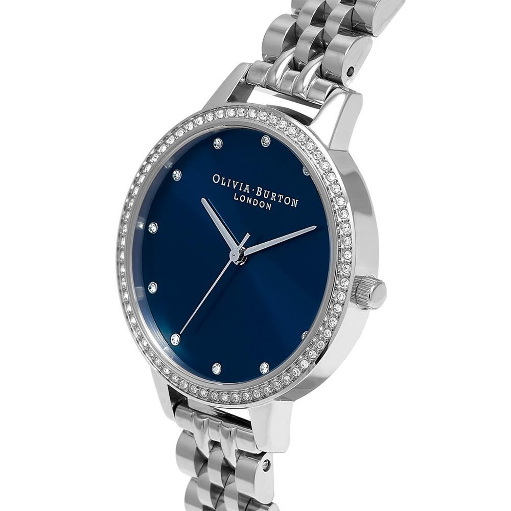 商品Olivia Burton|Women's Classics Stainless Steel Bracelet Watch 34mm,价格¥925,第4张图片详细描述