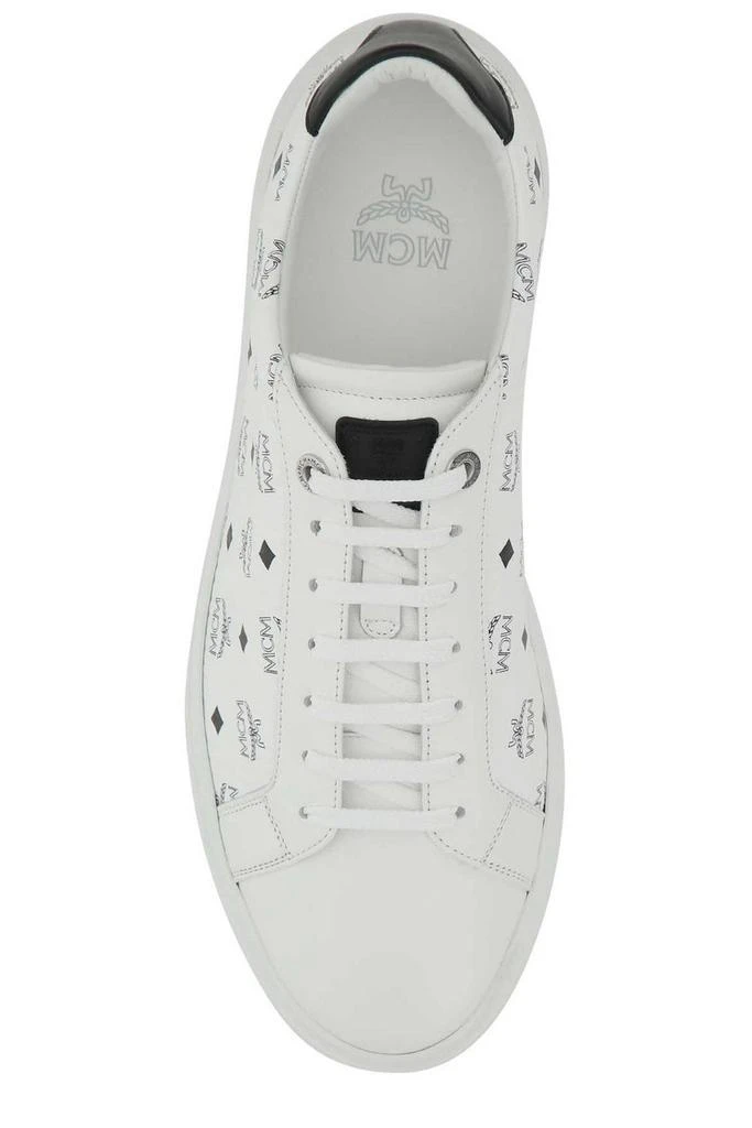 商品MCM|MCM Monogram Print Low-Top Sneakers,价格¥2312,第3张图片详细描述