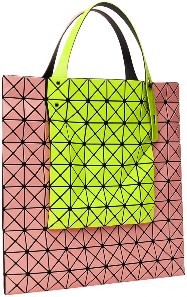 商品Issey Miyake|Green & Pink Prism Kangaroo Tote,价格¥5893,第2张图片详细描述