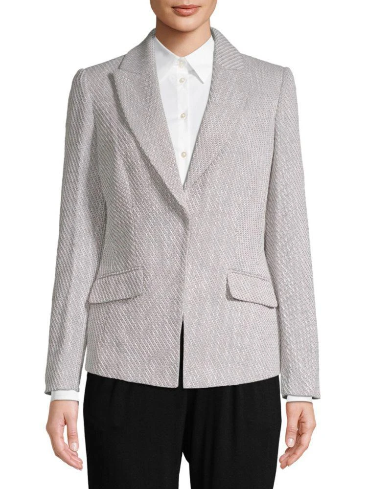 商品Calvin Klein|Textured Tweed Jacket,价格¥393,第1张图片