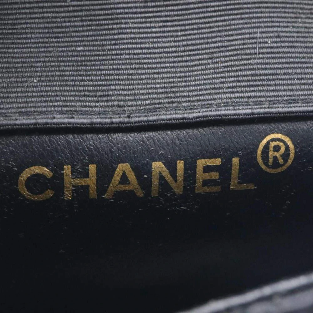 Chanel Black Canvas Leather Mini Chain Shoulder Bag 商品