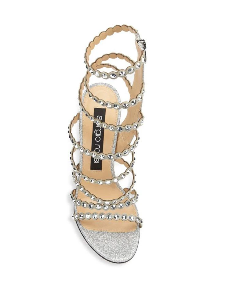 商品Sergio Rossi|Crystal-Embellished Gladiator Sandals,价格¥3448,第4张图片详细描述