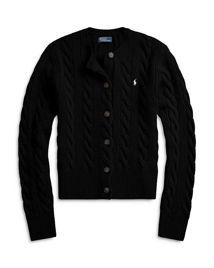 商品Ralph Lauren|Cable Knit Wool & Cashmere Cardigan,价格¥1911,第5张图片详细描述