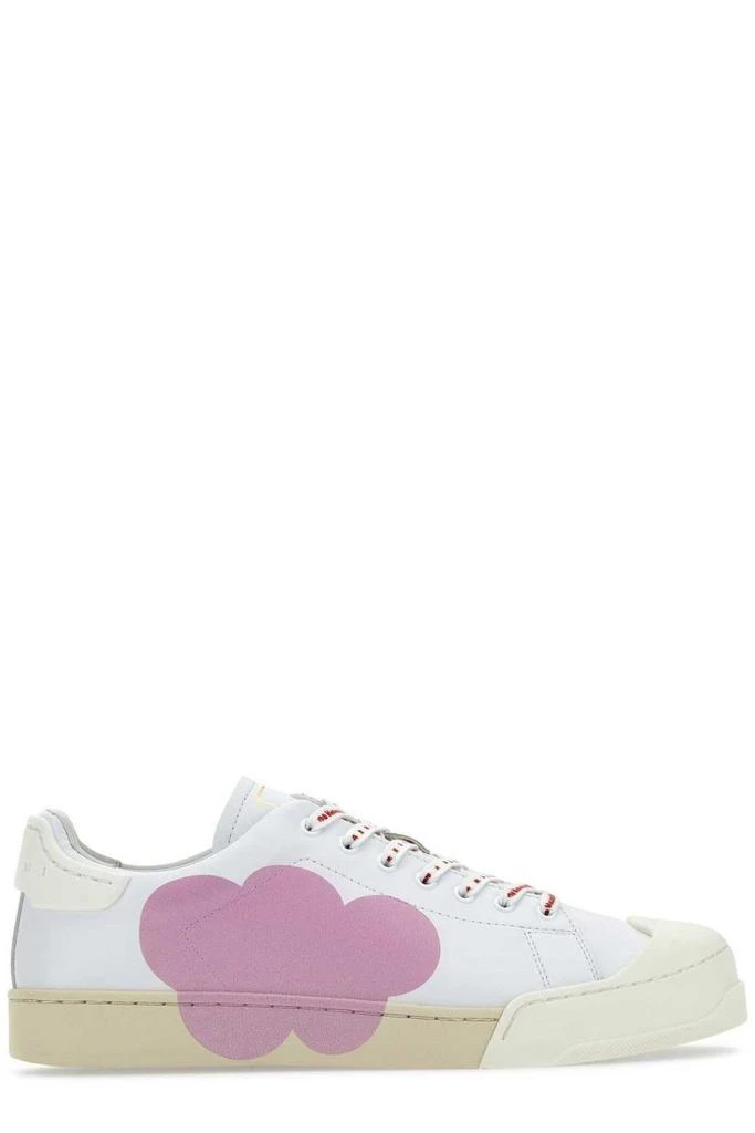 商品Marni|Marni Graphic Printed Lace-Up Sneakers,价格¥2009,第1张图片