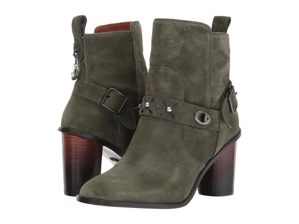 商品Coach|Moto Heel Bootie,价格¥1691,第1张图片