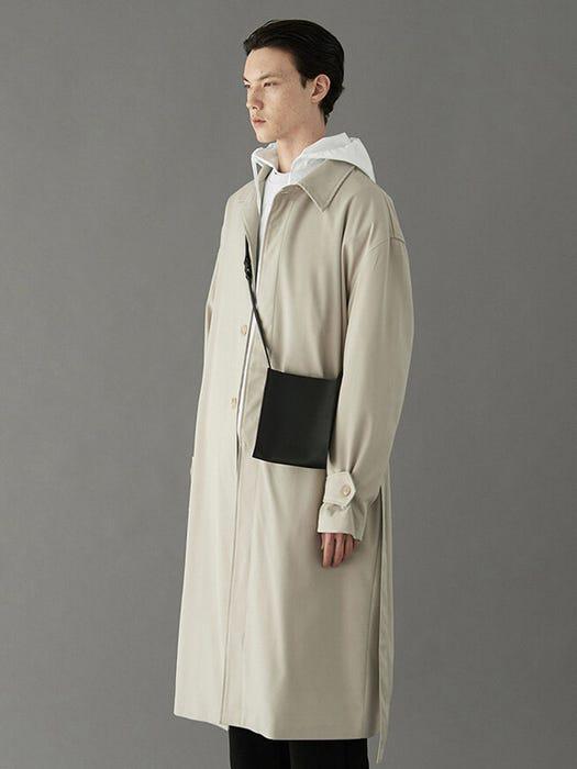 商品VOIEBIT|Trench Mac Coat Beige,价格¥1253,第4张图片详细描述