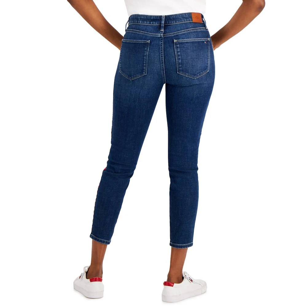 商品Tommy Hilfiger|Women's Tribeca TH Flex Side Tape Skinny Jeans,价格¥224,第2张图片详细描述