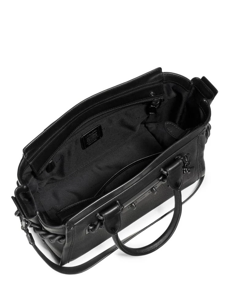 商品Coach|Swagger 27 Leather Satchel,价格¥1929,第2张图片详细描述