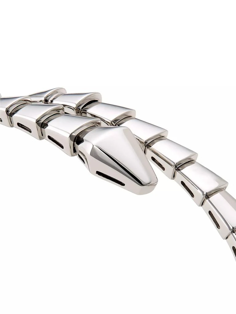 商品BVLGARI|Serpenti Viper 18K White Gold Wrap Bracelet,价格¥56458,第4张图片详细描述