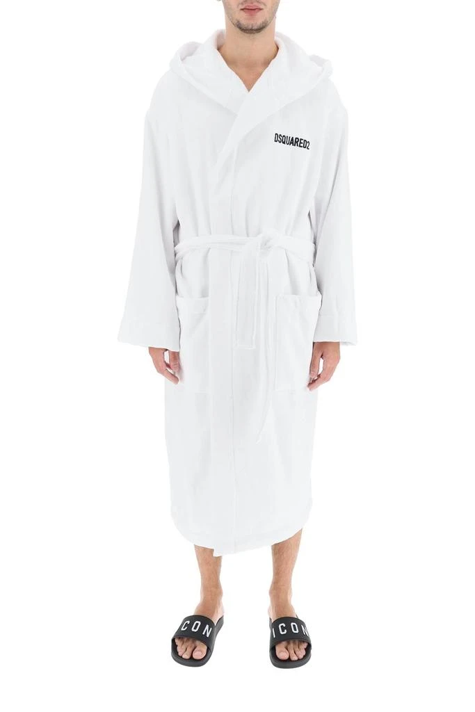 商品DSQUARED2|Icon Bathrobe,价格¥2955,第2张图片详细描述