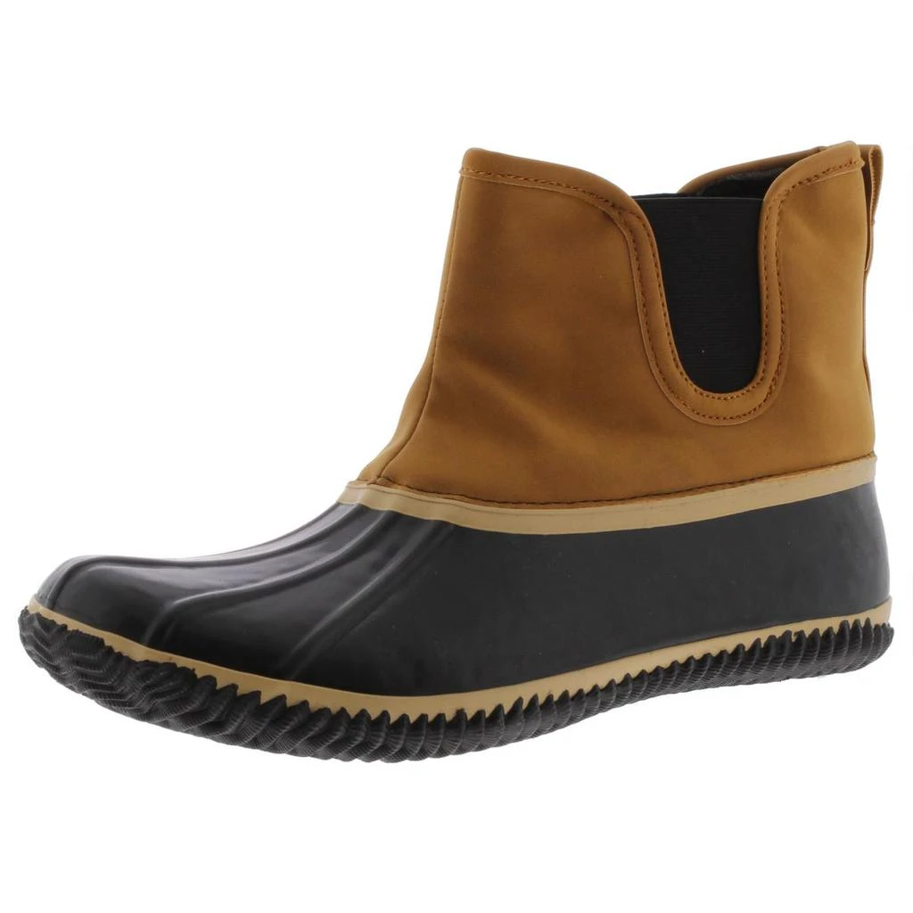 商品Style & Co|Style & Co. Womens Heidie Faux Leather Booties,价格¥61,第2张图片详细描述