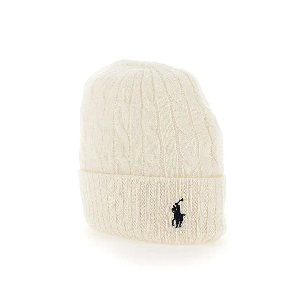 商品Ralph Lauren|POLO RALPH LAUREN "Cable Cuff" wool and cashmere hat,价格¥690,第4张图片详细描述