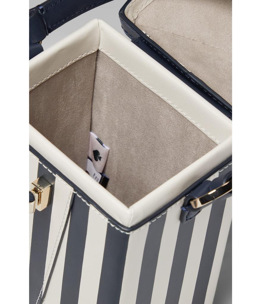 商品Kate Spade|Sunkiss Stripe Printed Smooth Leather 3-D Tent Crossbody,价格¥2919,第5张图片详细描述