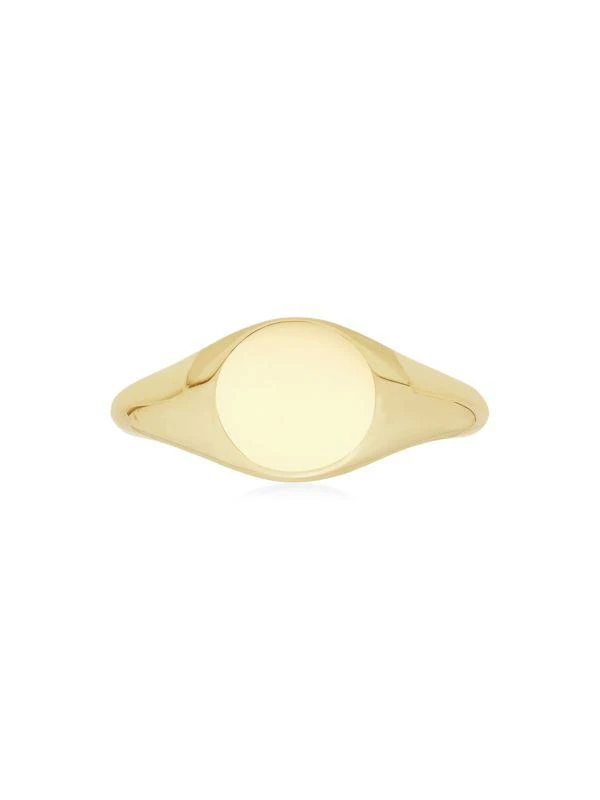 商品Saks Fifth Avenue|14K Yellow Gold Signet Ring,价格¥4993,第2张图片详细描述